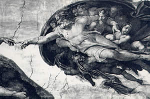 Michelangelos Schöpfergott