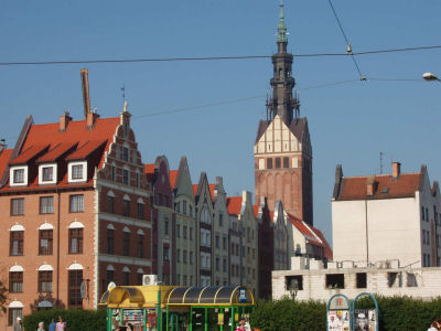 Turm der Nicolaikirche in Elbing