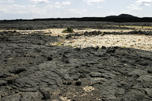 Lava Aufschüttungen