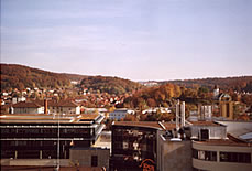 rechts: Turm der Marienkirche