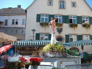 Brunnen auf dem Rathausplatz
