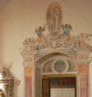 Eingangstür zur Kapelle